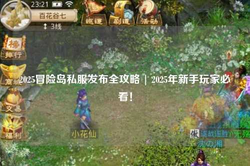 2025冒险岛私服发布全攻略 | 2025年新手玩家必看！