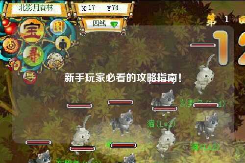 新手玩家必看的攻略指南!