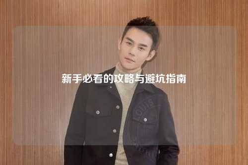 新手必看的攻略与避坑指南