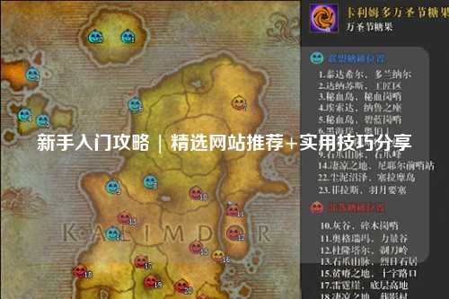 新手入门攻略 | 精选网站推荐+实用技巧分享