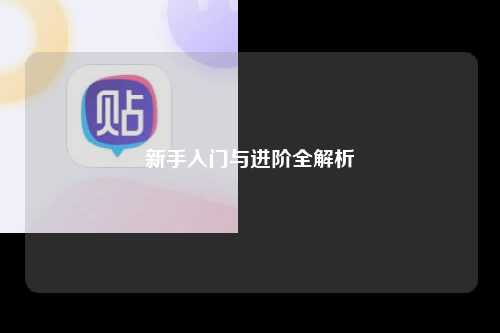 新手入门与进阶全解析