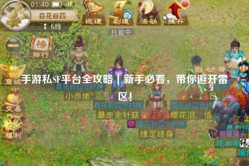 手游私SF平台全攻略|新手必看,带你避开雷区!
