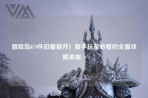 冒险岛079怀旧服新开！新手玩家必看的全面攻略来啦～