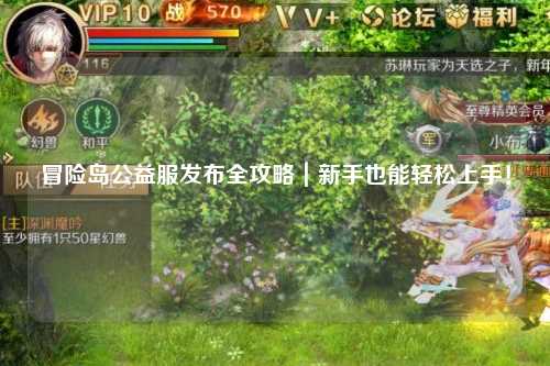 冒险岛公益服发布全攻略|新手也能轻松上手!