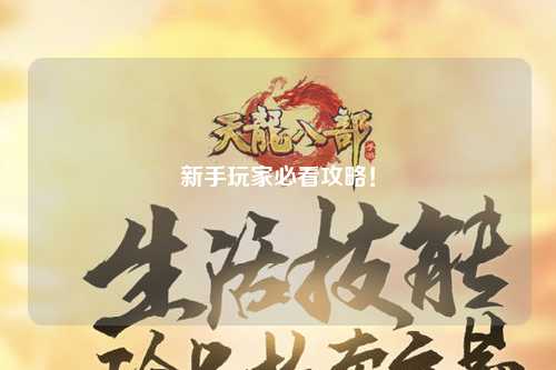 新手玩家必看攻略!