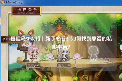 冒险岛SF攻略｜新手必看！如何找到靠谱的私服平台？