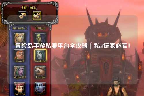 冒险岛手游私服平台全攻略 | 私sf玩家必看!